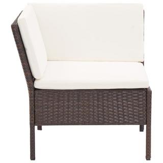 VidaXL Garten-lounge-set poly-rattan  