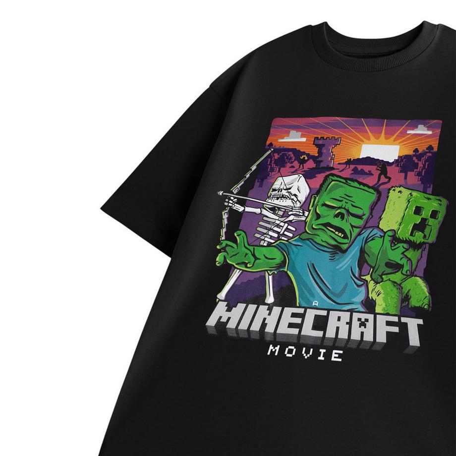 MINECRAFT T-Shirt Stampa Zombie  