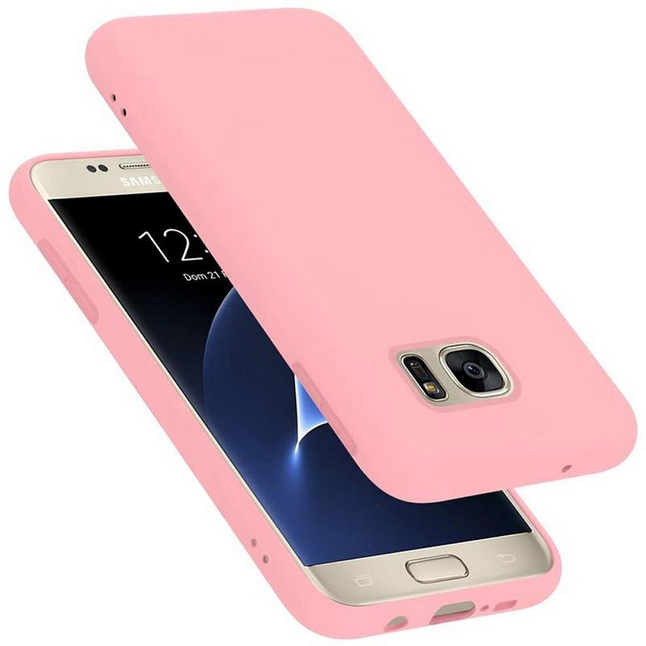Housse compatible avec Samsung Galaxy S7 - Coque de protection en silicone TPU flexible