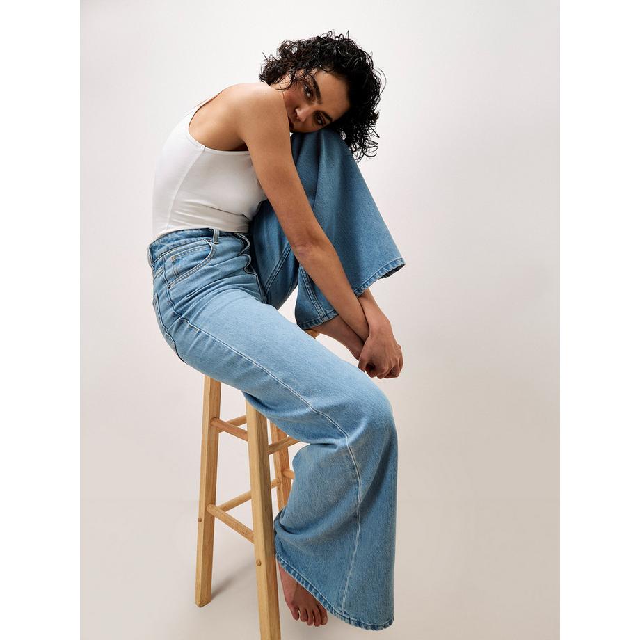 APRICOT Zana Jeans mit weitem Bein  
