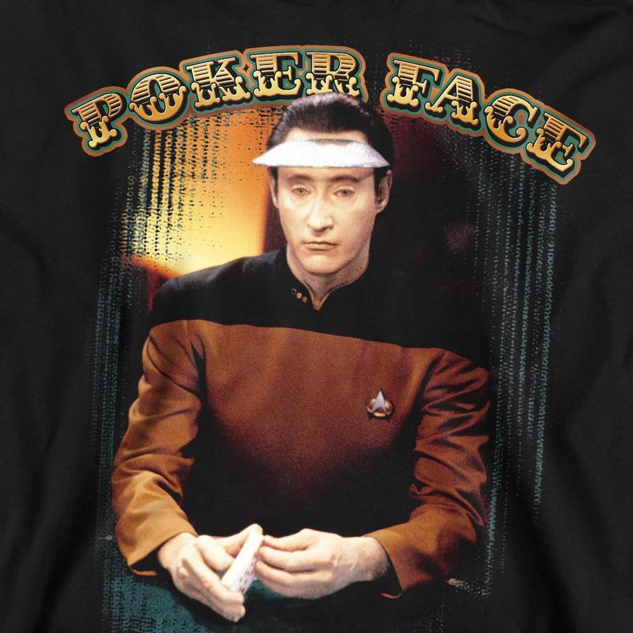 Star Trek Poker Face Sweatshirt  