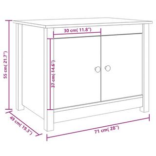 VidaXL Couchtisch holz  