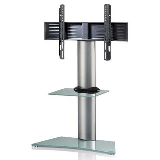 VCM Universal TV VESA Standfuß Ständer Fernseh Rack Alu Glas Zental Zwischenboden  