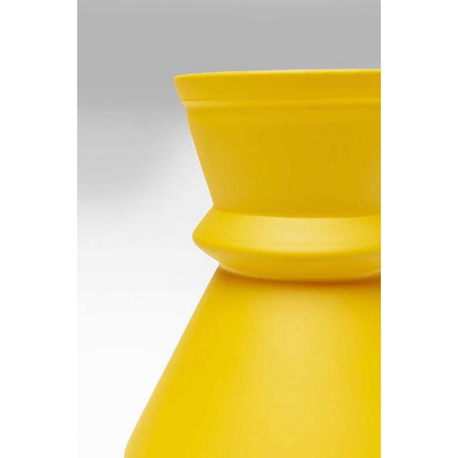 KARE Design Vase Gina jaune 25  