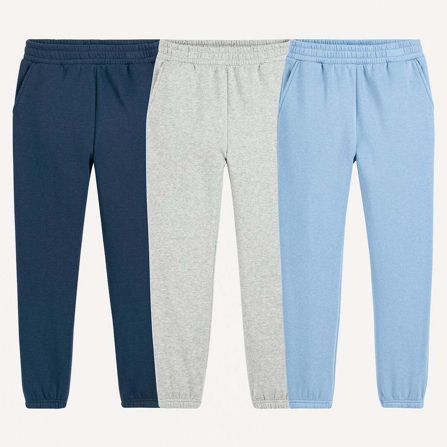 La Redoute Collections  Lot de 3 pantalons de jogging 