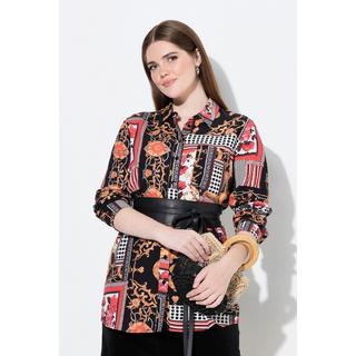 Ulla Popken Camicia con Design Stile Country Regular Fit  