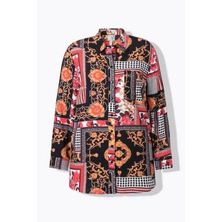 Ulla Popken Camicia con Design Stile Country Regular Fit  