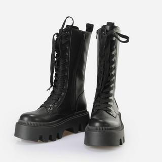 Buffalo  Stivali in nappa da donna Buffalo Flora Hi 