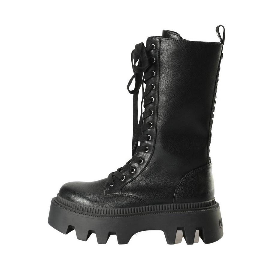 Veganer Nappa-Schnürstiefel Frau  Flora Hi