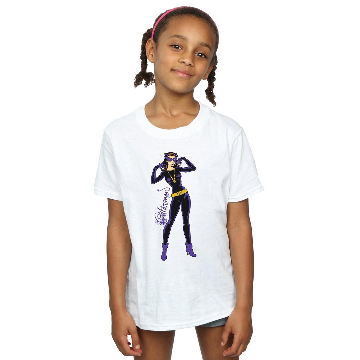 DC COMICS  Catwoman Happy Pose TShirt 