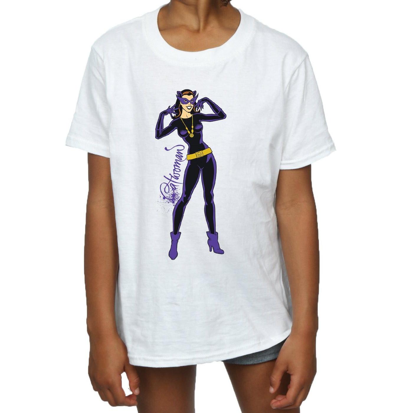 DC COMICS  Catwoman Happy Pose TShirt 