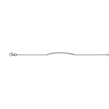 Bracelet en or blanc 750 diamants 0,20ct. 19cm