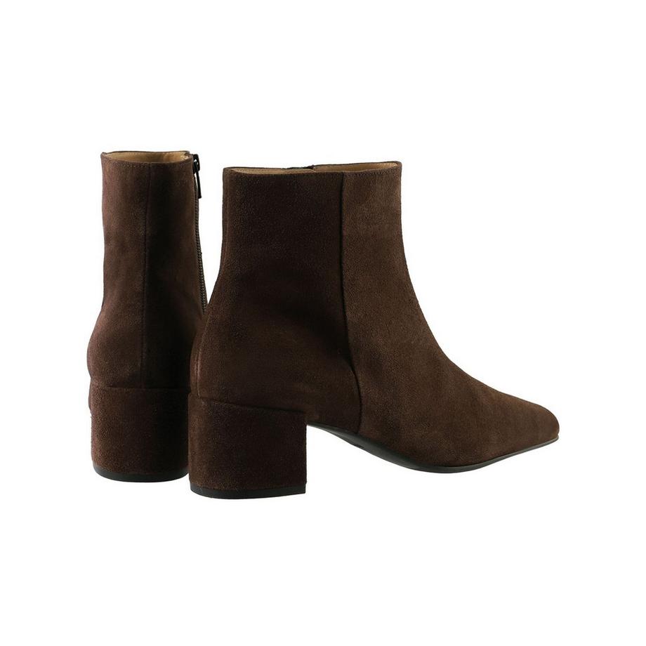 Högl Bottines en cuir velours à talon bloc  