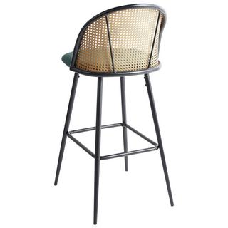 Beliani Set mit 2 Barstühlen aus Eisen Retro CORNELL  