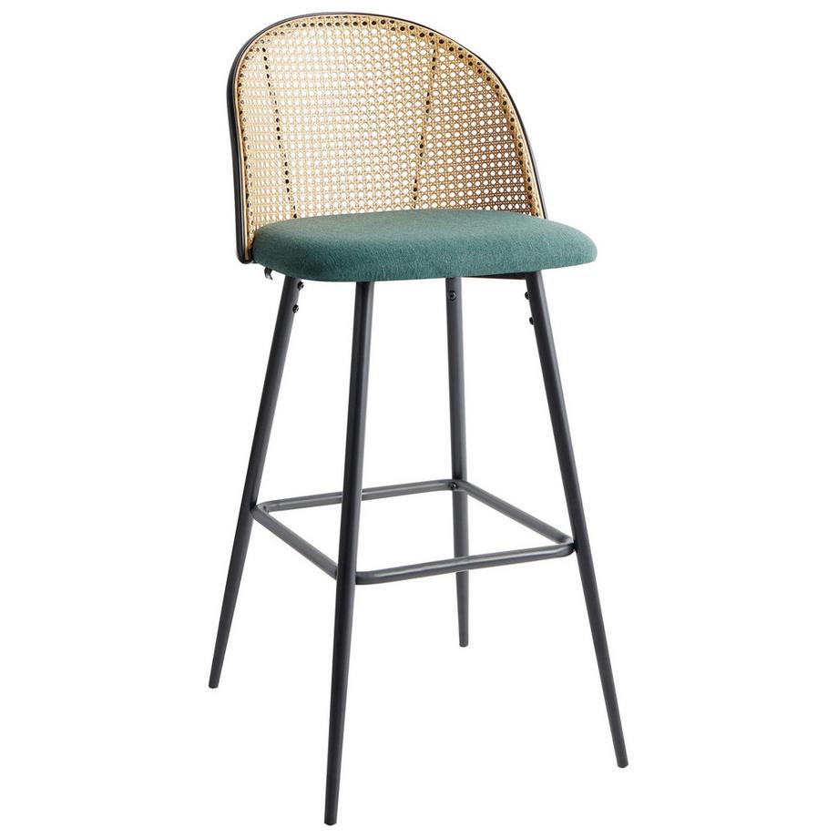 Beliani Set di 2 sedie alte en Ferro  CORNELL  