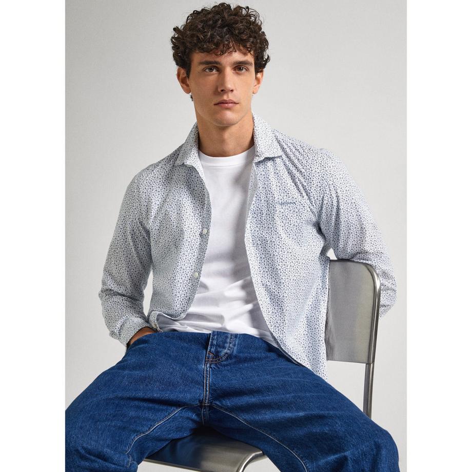 Pepe Jeans London Alvar Chemise Manches Longues  