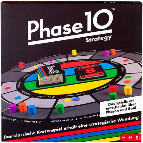 Mattel Games  Phase 10 Strategy Brettspiel 