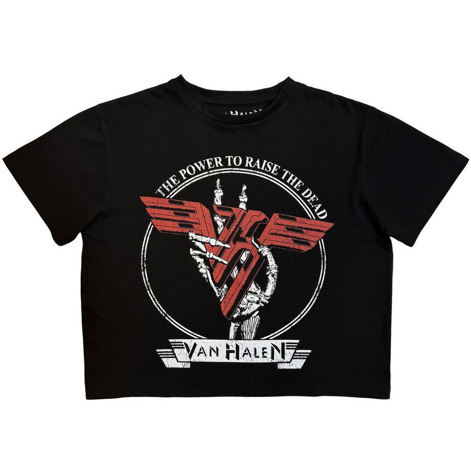 Haut Court motif/style Imprimé Au Dos The Power To Raise The Dead
