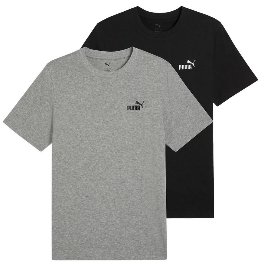 Maglietta Uomini Confezione da 2 Vestibilità confortevole-ESS Small No. 1 Logo Tee