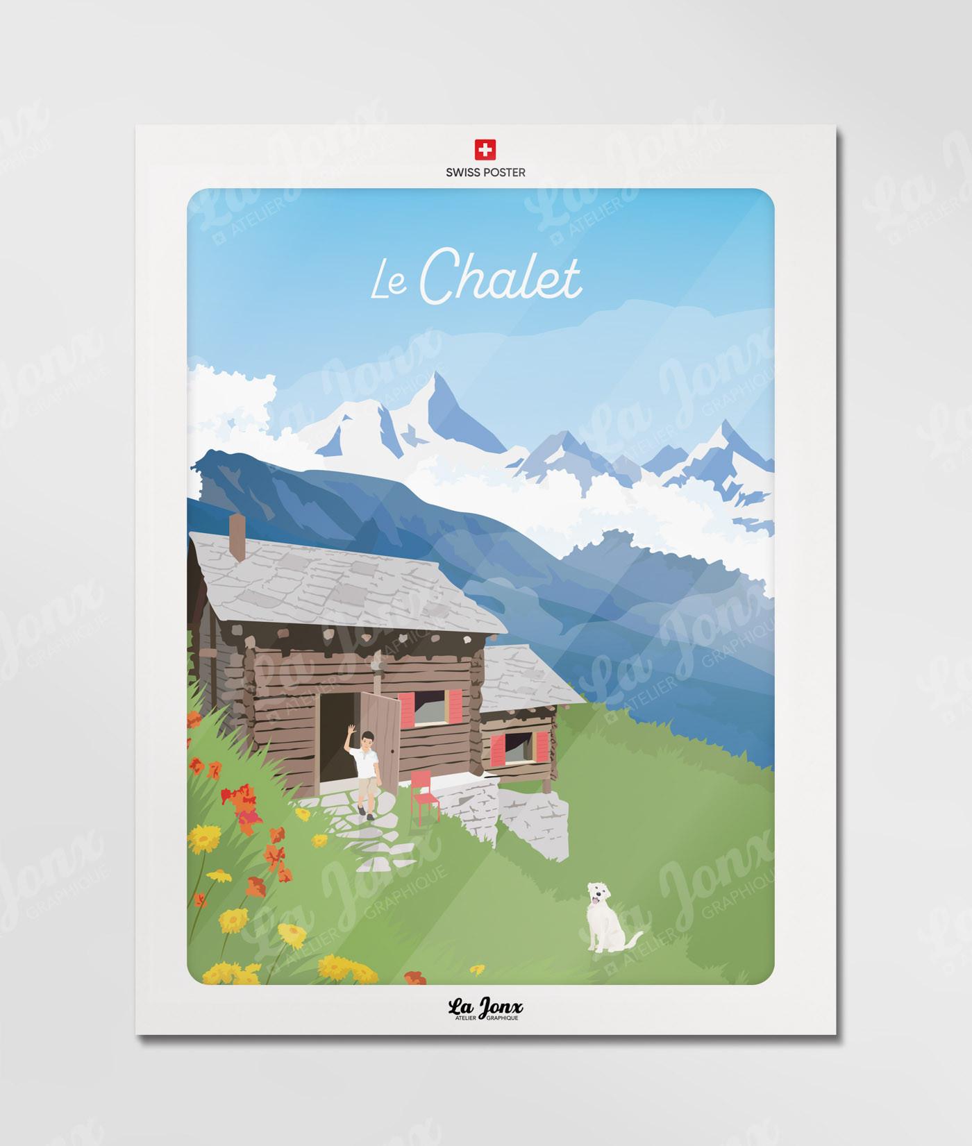 La-Jonx Poster Le Chalet  