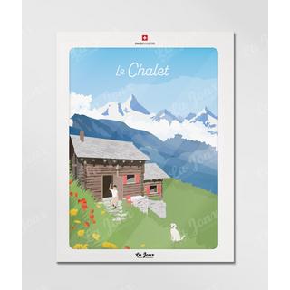 La-Jonx Poster Le Chalet  