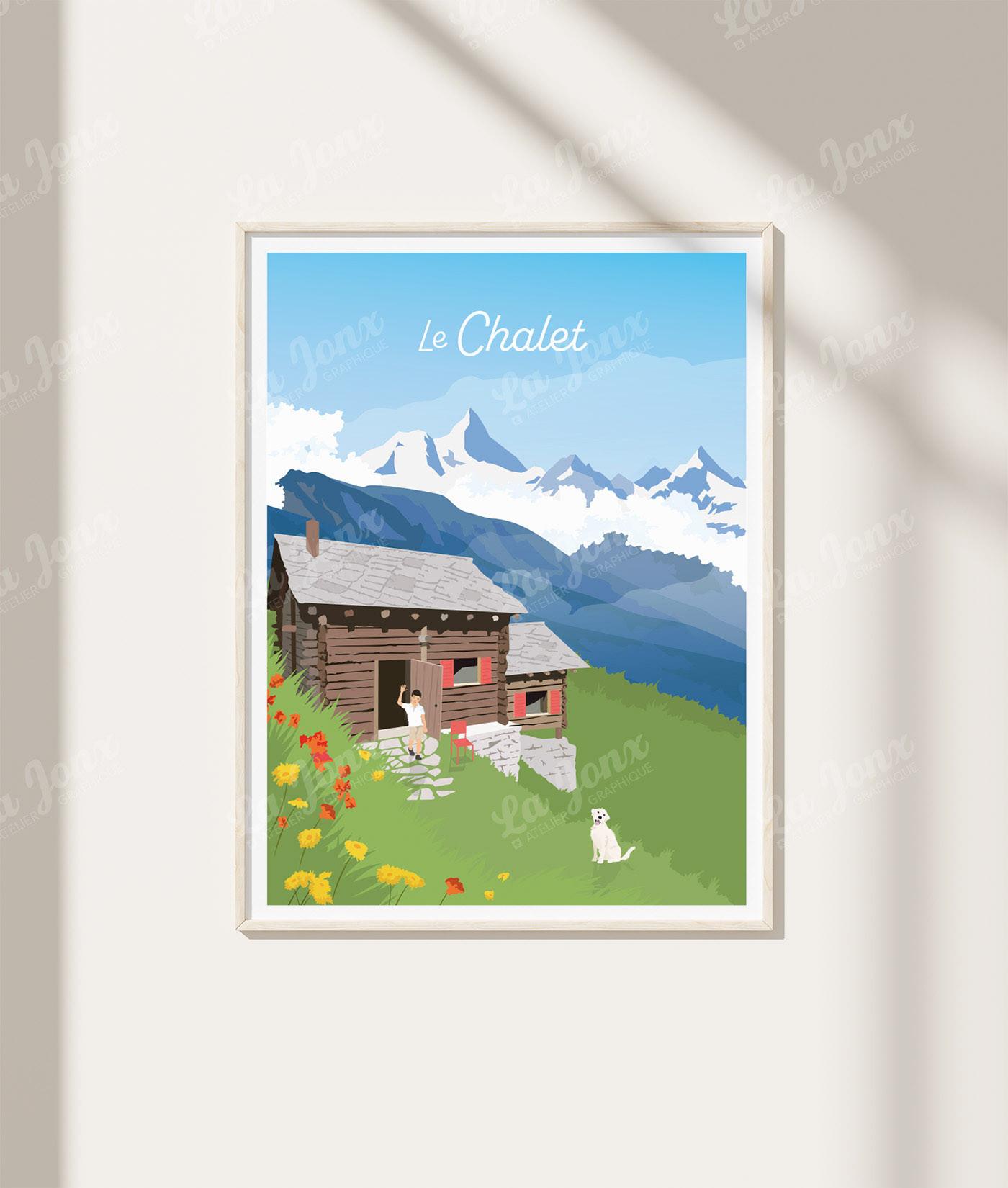 La-Jonx Poster Le Chalet  