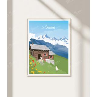 La-Jonx Poster Le Chalet  