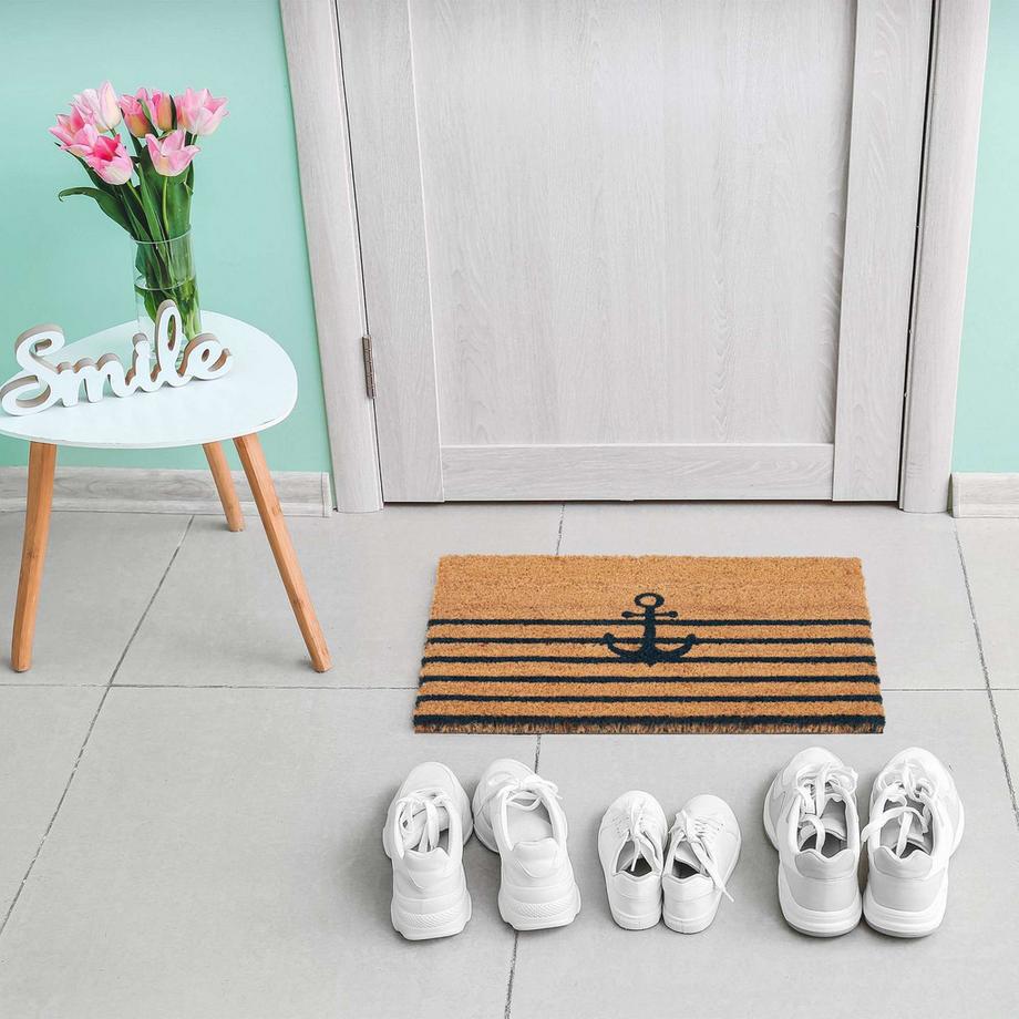 Northix Zerbino in fibra di cocco con ancora  