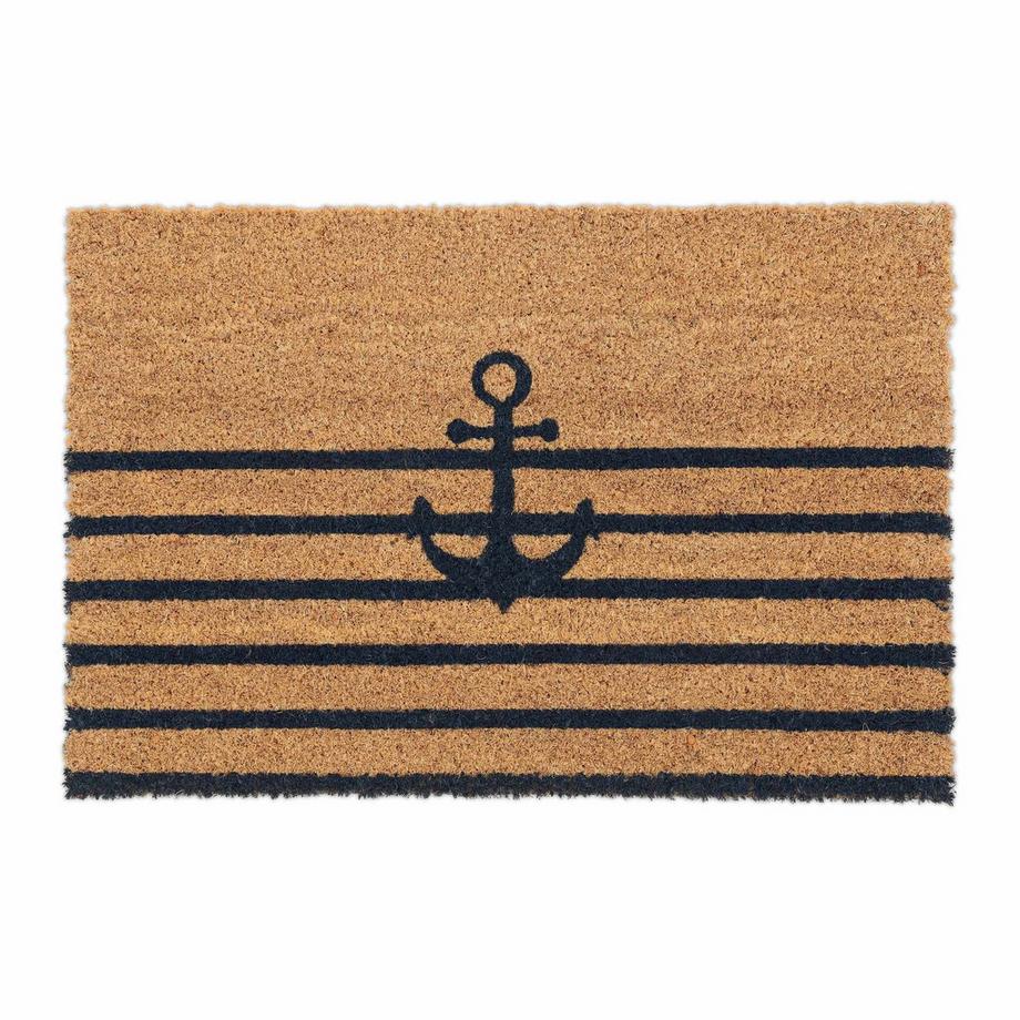 Zerbino in fibra di cocco con ancora