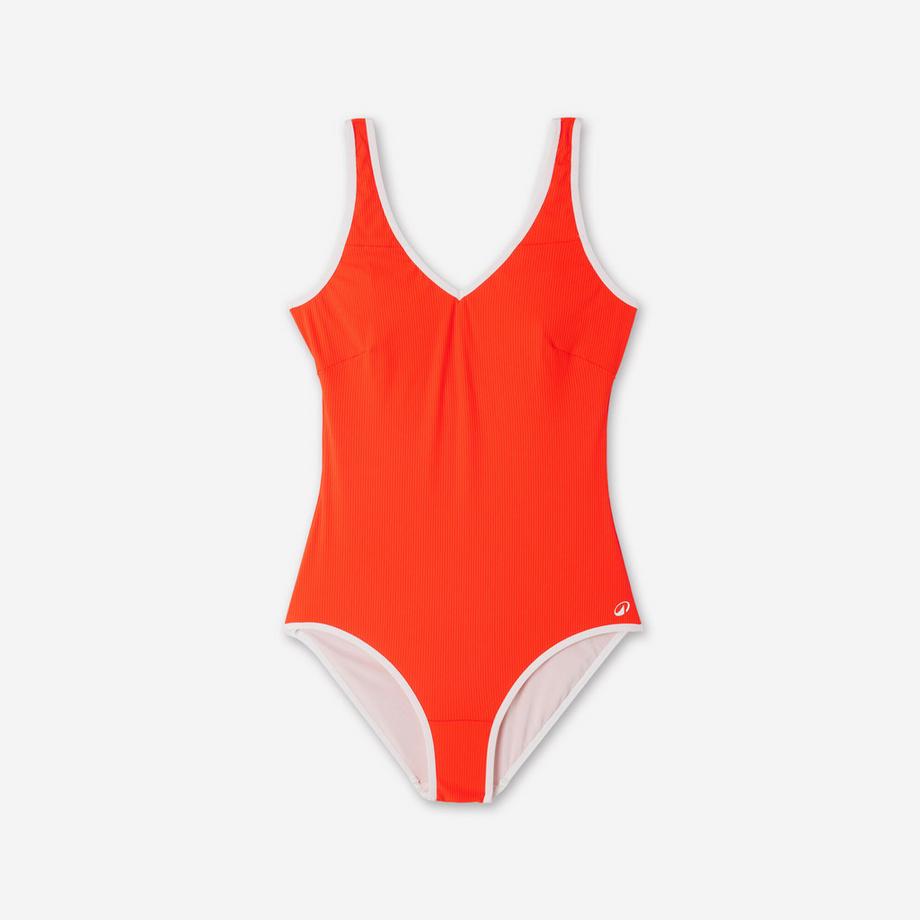 DECATHLON Maillot de bain Virginia côtelé  