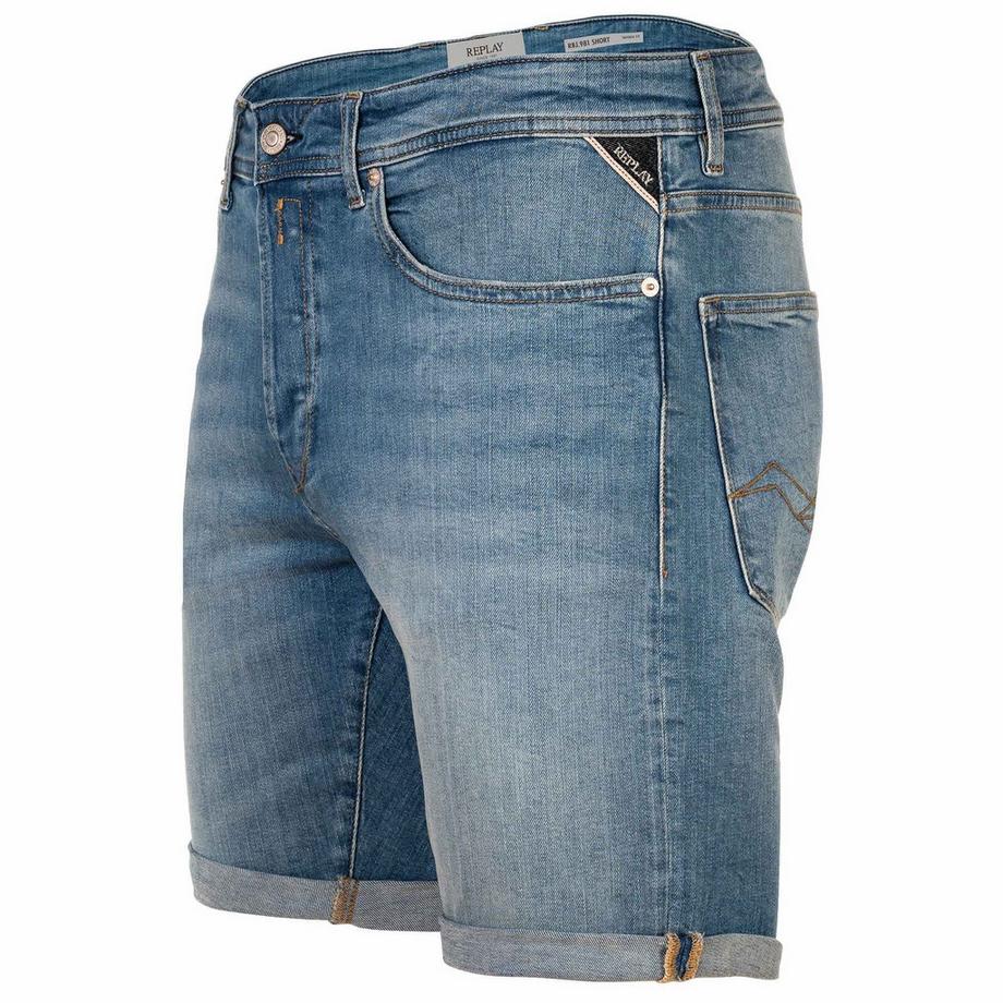 REPLAY  Bermuda Uomini Aderente alla figura-RBJ.981 SHORT TAPERED 