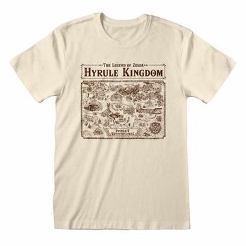 T-shirt - Zelda - Karte Hyrule