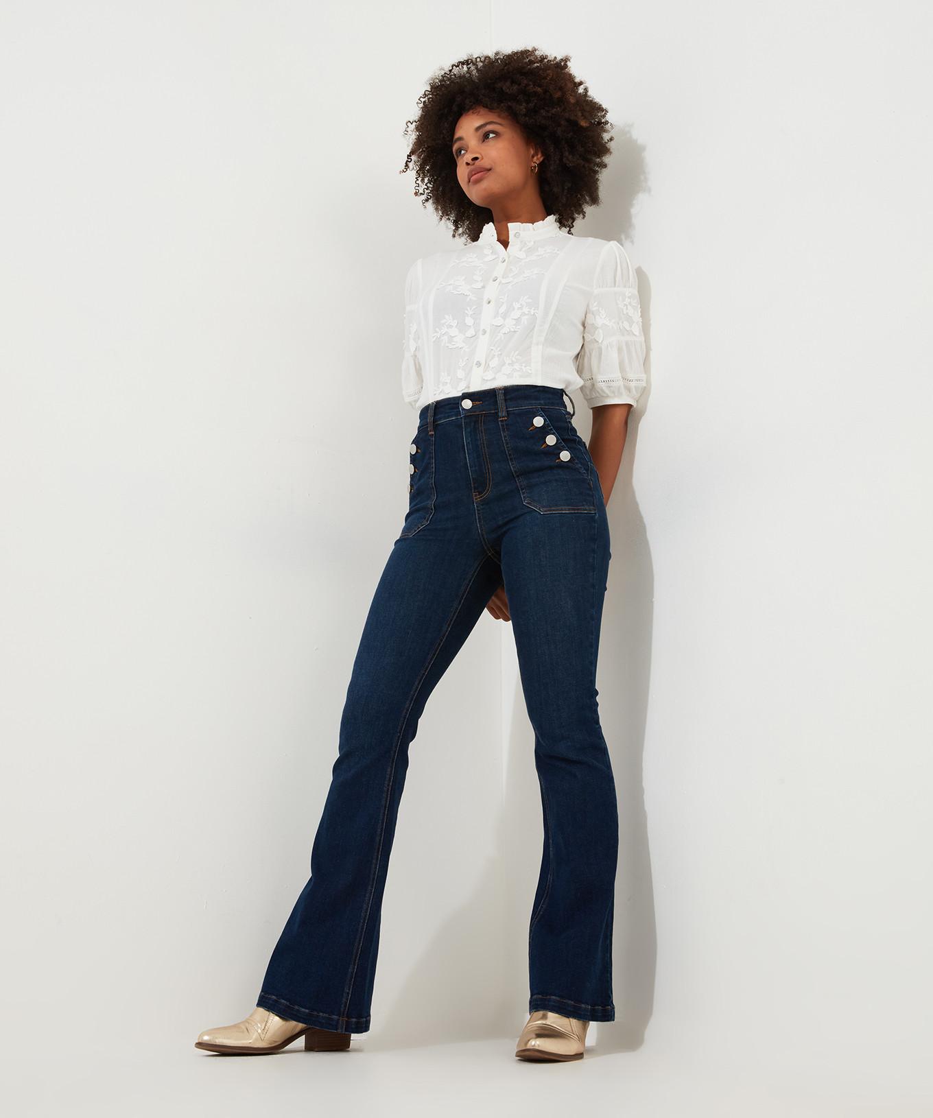 Joe Browns  Jeans mit Knopftaschen und Vintage-Waschung 