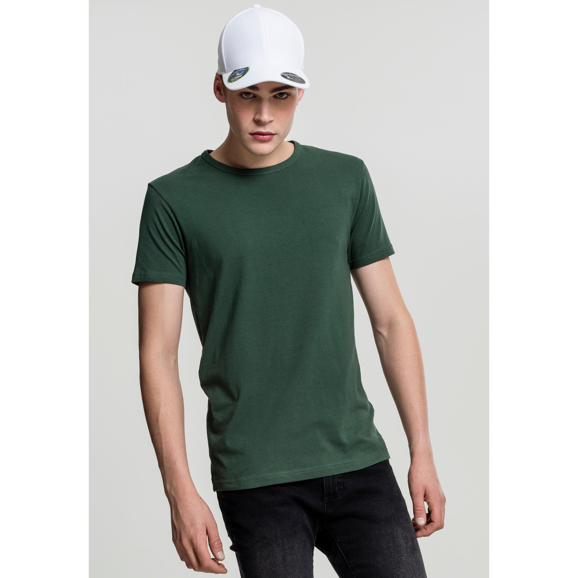URBAN CLASSICS Basic Rundhals T-Shirt  