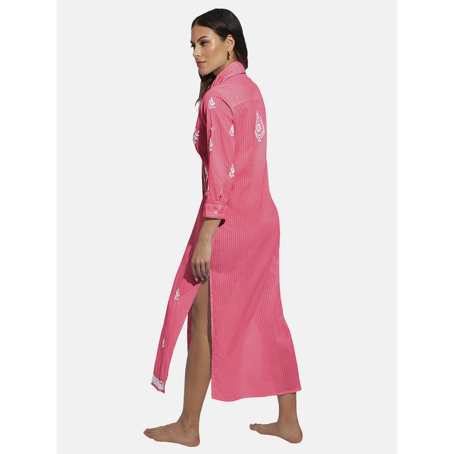 Selmark Lange bestickte Sommertunika Complementos  