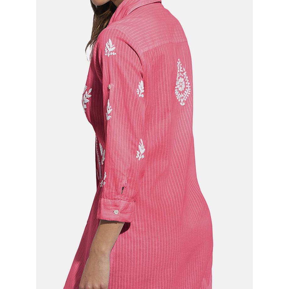 Selmark Lange bestickte Sommertunika Complementos  