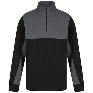 Finden & Hales Trainingsjacke kurzer Reissverschluss Color Block  