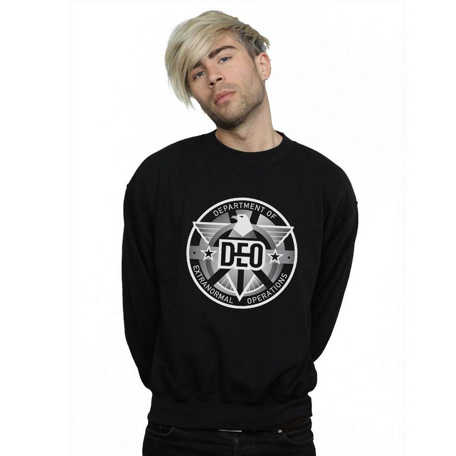 DC COMICS DEO Extranormal Operations Felpa  