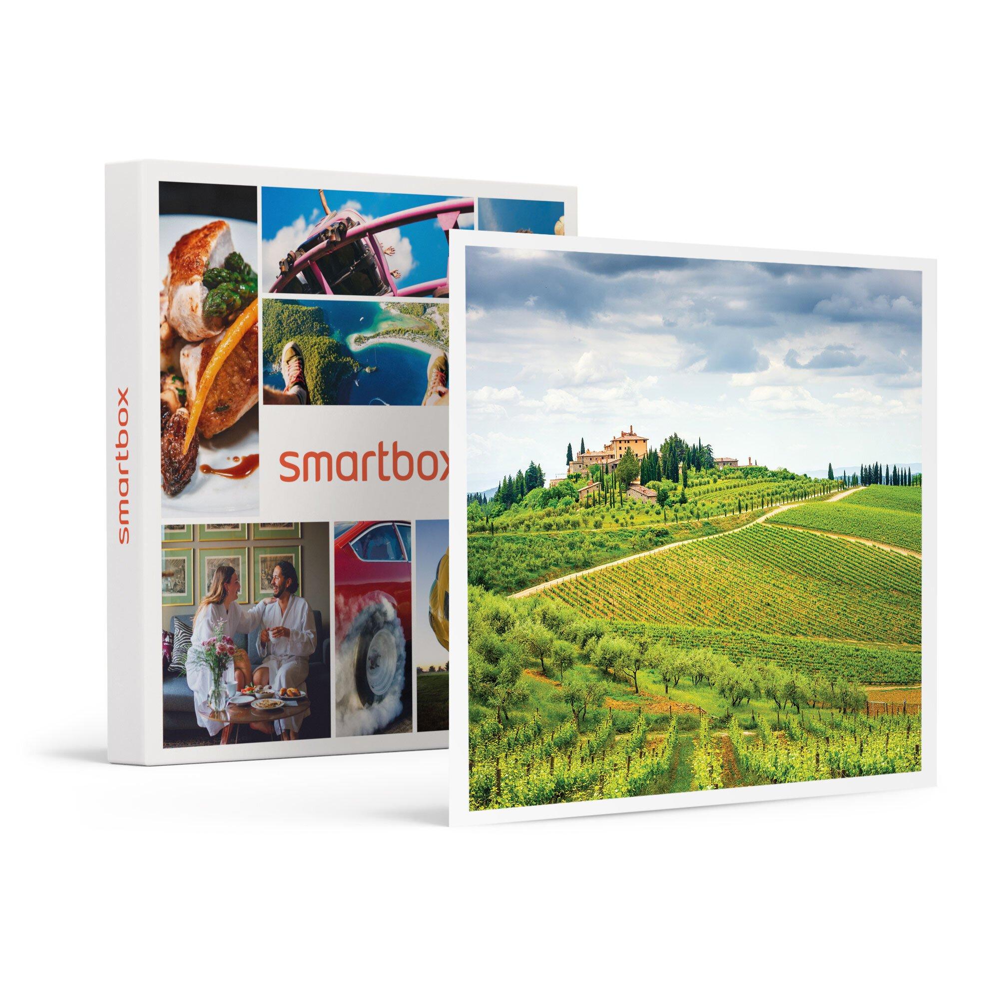 Smartbox  1 nuit en Italie dans le Chianti avec souper toscan typique 3 plats - Coffret Cadeau 