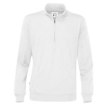 Sweatshirt mit halbem Reißverschluss