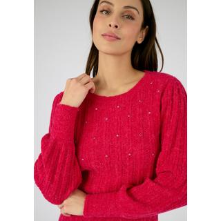 Damart  Pullover aus Alpaka-Mischung mit Strasssteinen 