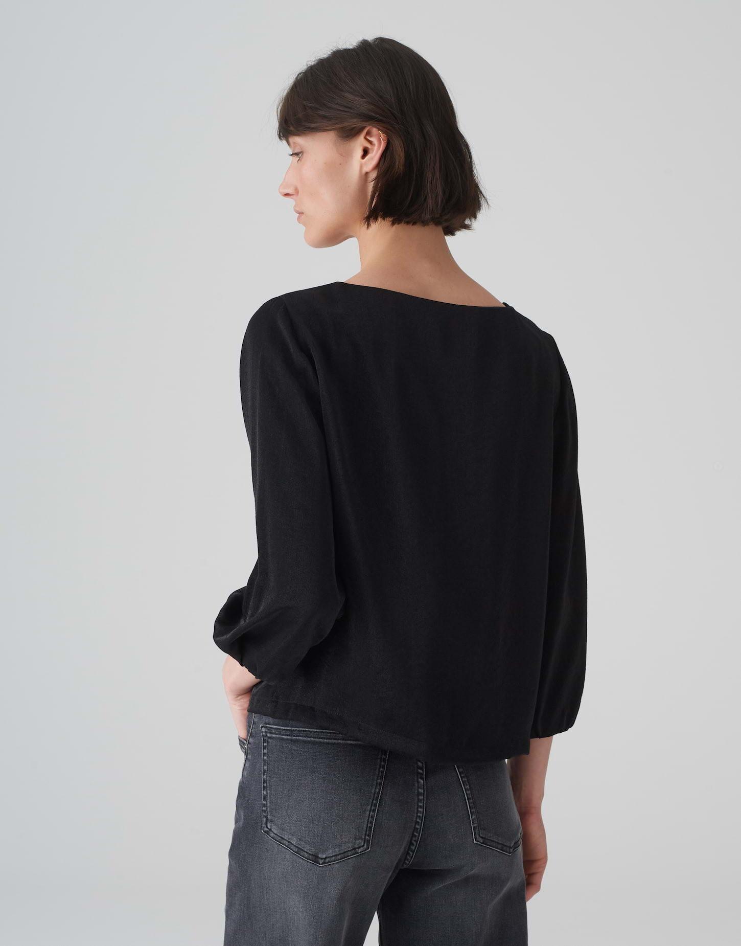 OPUS  Shirtbluse Flixi Boxy Silhouette 