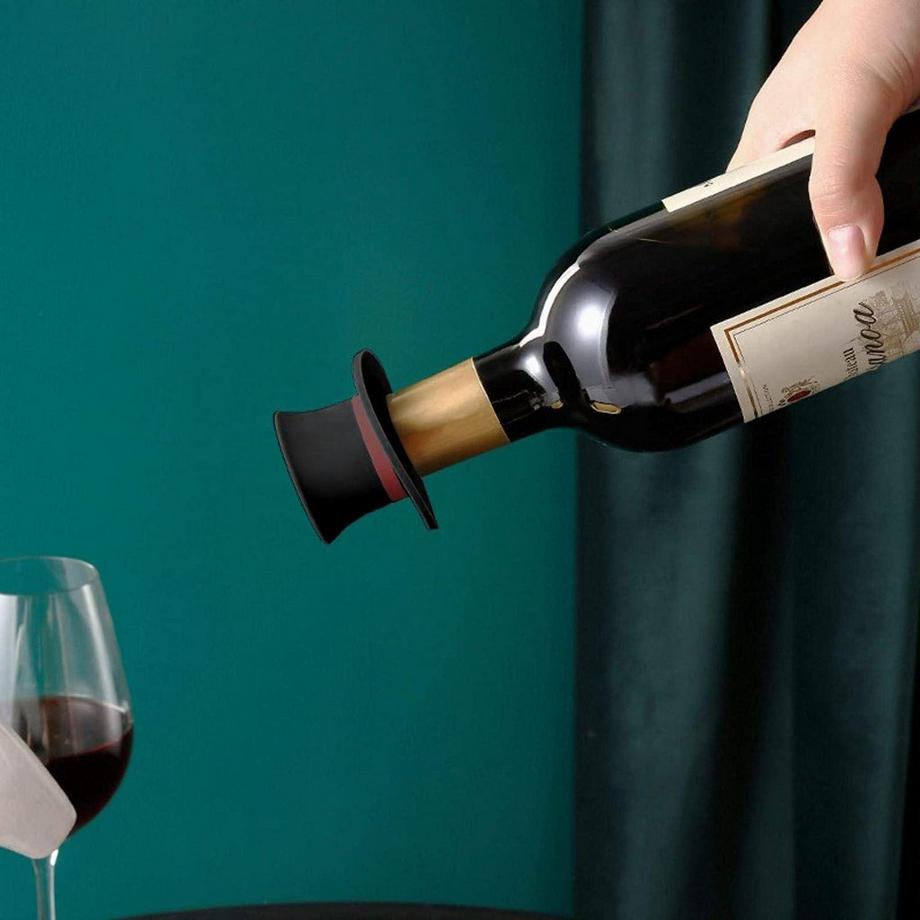 Northio Weinkorken aus Silikon - Hutförmig  