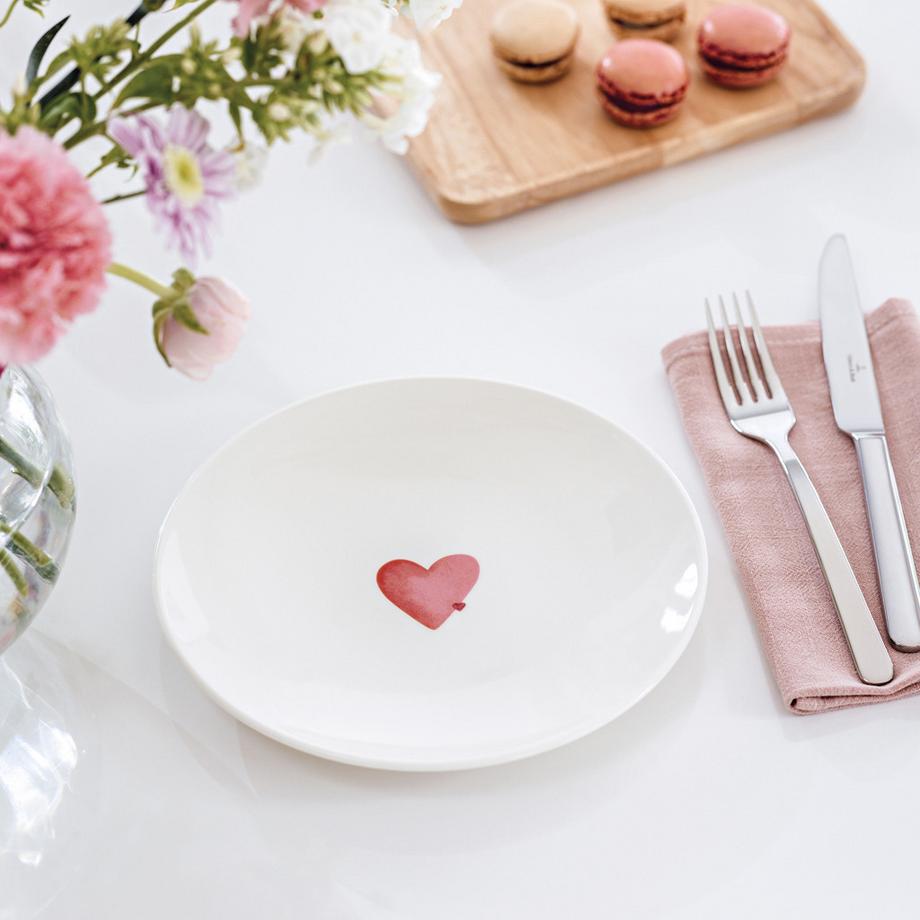 Villeroy&Boch Piatto da colazione Sending Love With Love  
