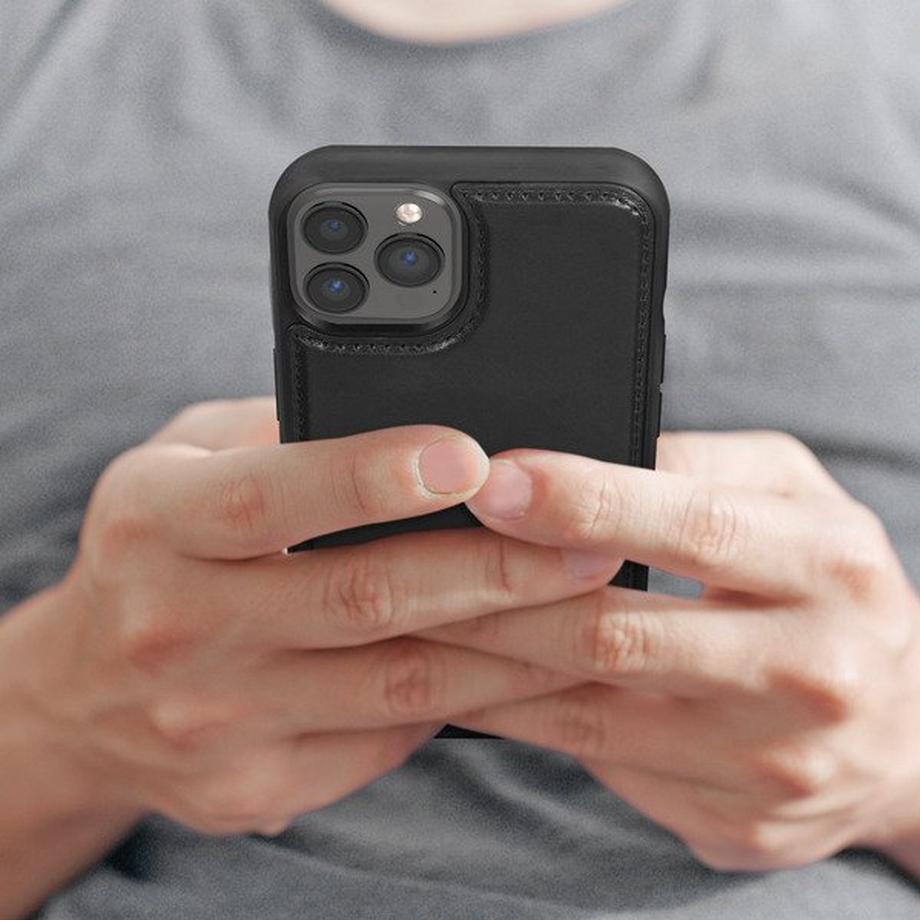 Akashi  Lederschutzhülle iPhone 13 Pro Max 