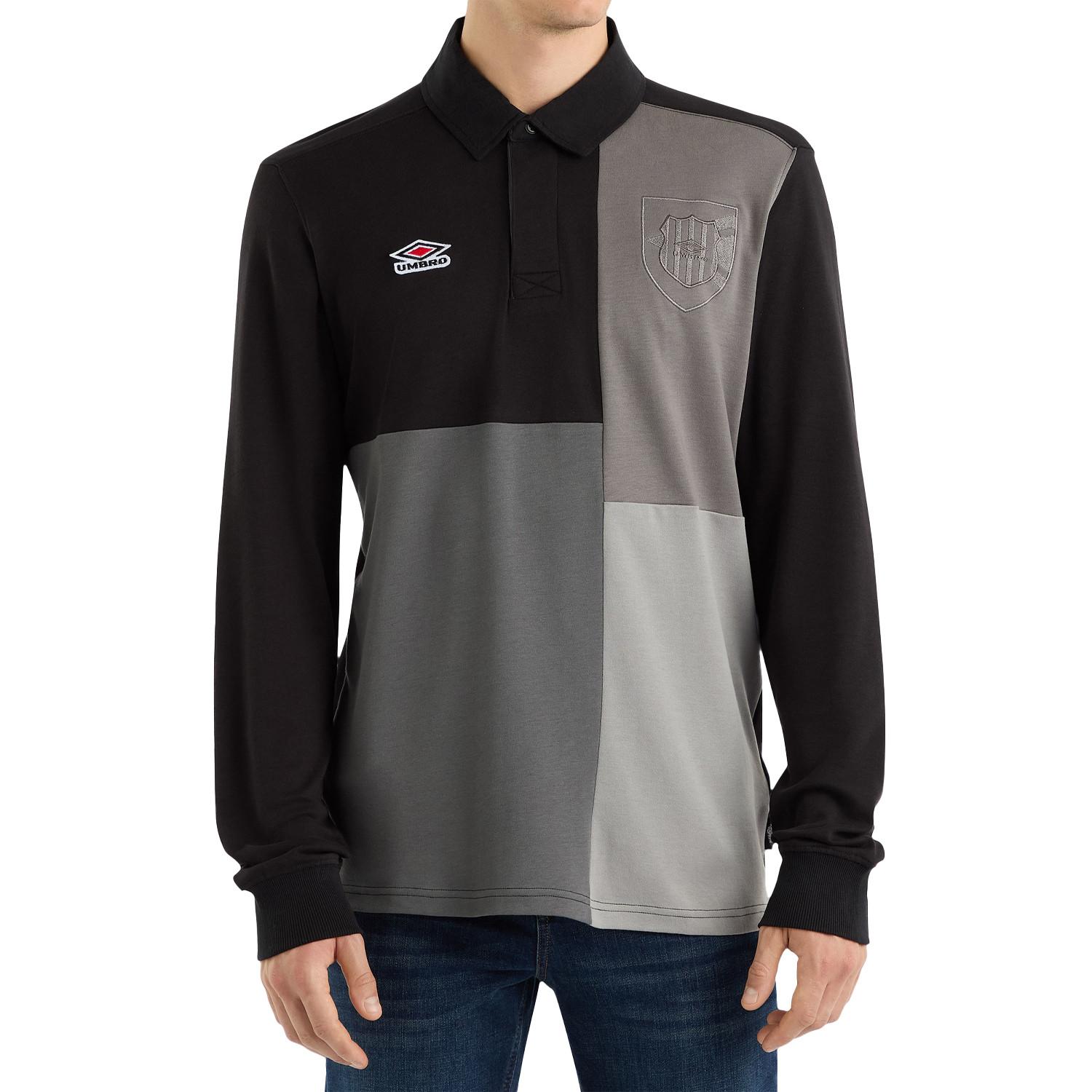Umbro Rugby Langarm Polo Shirt  