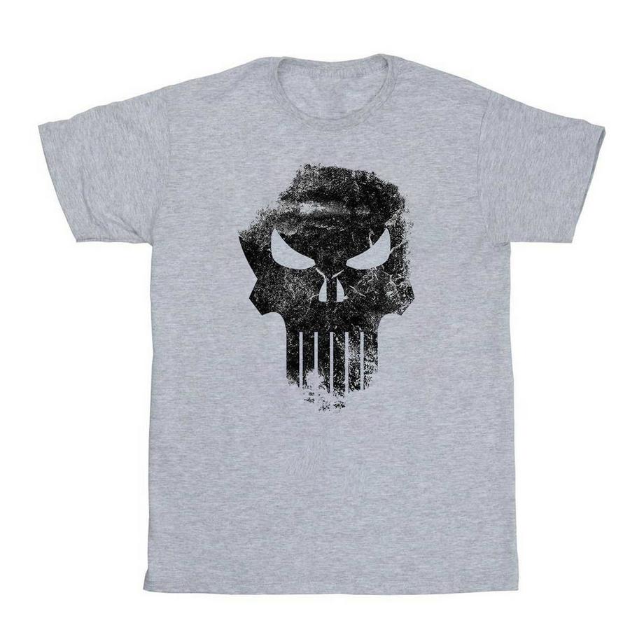 The Punisher Distrressed Skull T-Shirt