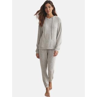 Selmark  Outfit Entspannung und Indoor Pyjama Hose Sweatshirt Kapuze BASIC P82 