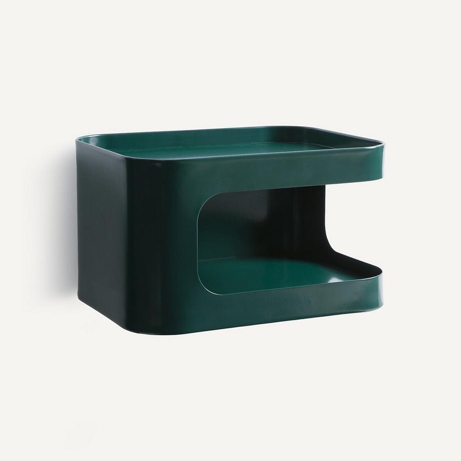 Chevet mural en acier 1 niche