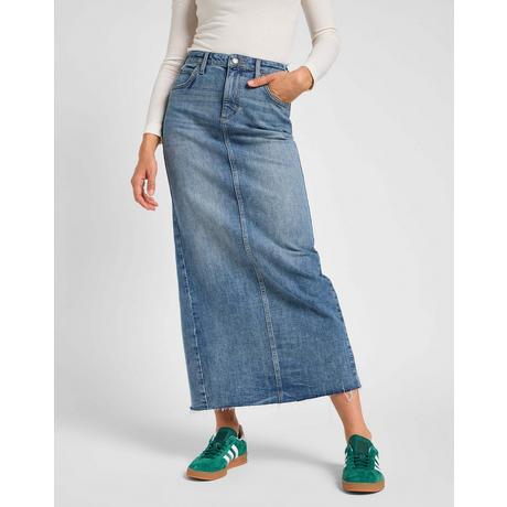 Lee  Jupe en jean Back Slit Maxi Skirt 